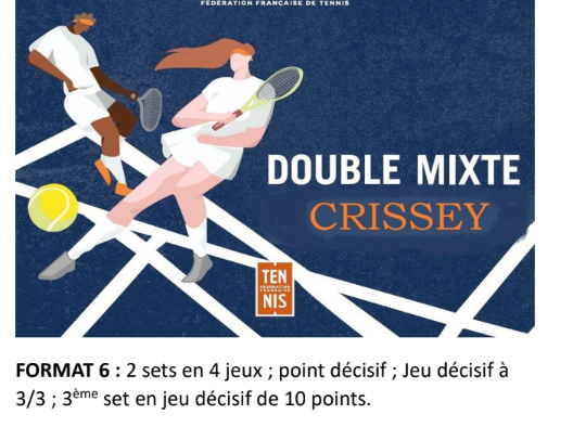 Crissey Ternnis Club - Le CTC organise son 1er TMC double mixte